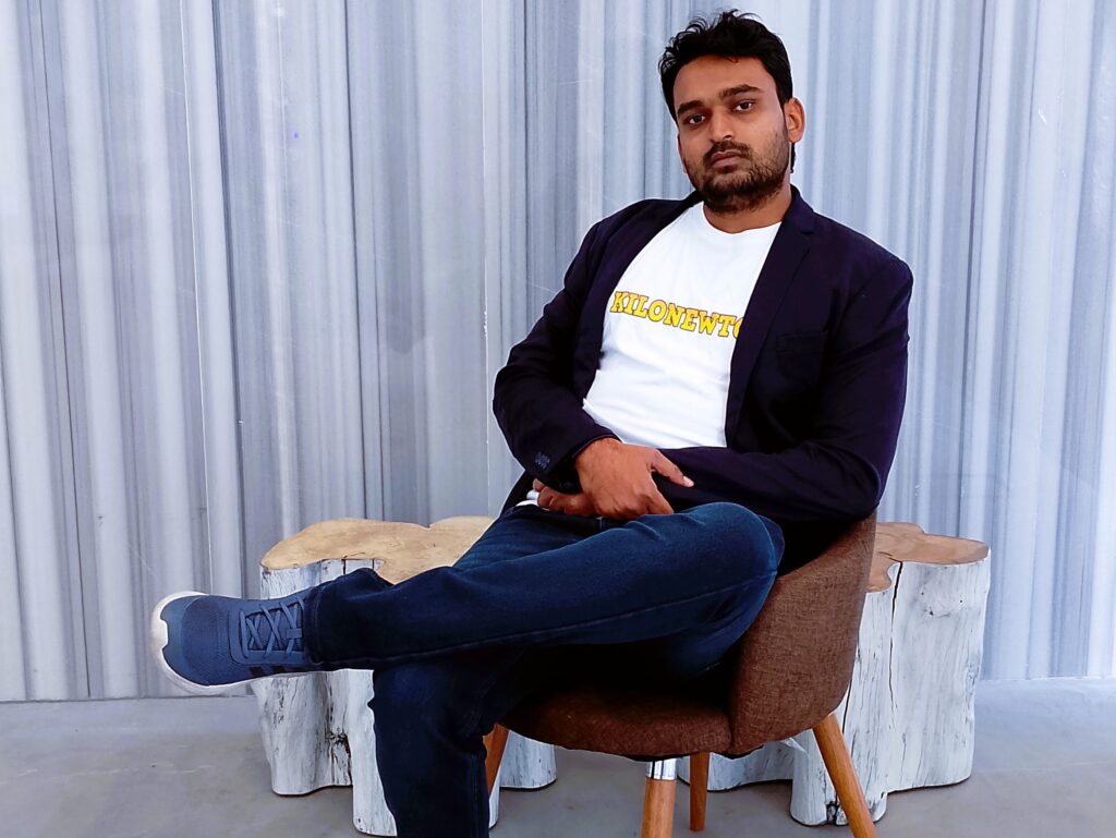 SAMEER AHMED, FOUNDER AND CEO OF KILONEWTONS, RUPEAS & NAMAAZI