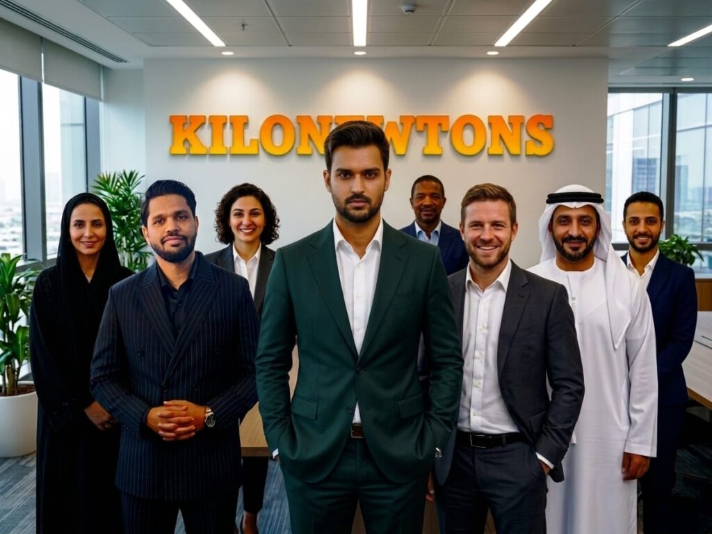SAMEER AHMED WITH OMER OMER AHMED, FOUNDERS OF KILONEWTONS COMPANY