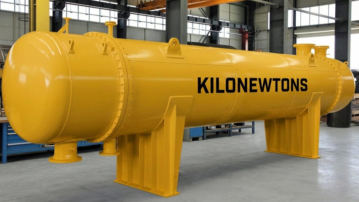 KILONEWTONS-Shell & Tube Heat Exchanger