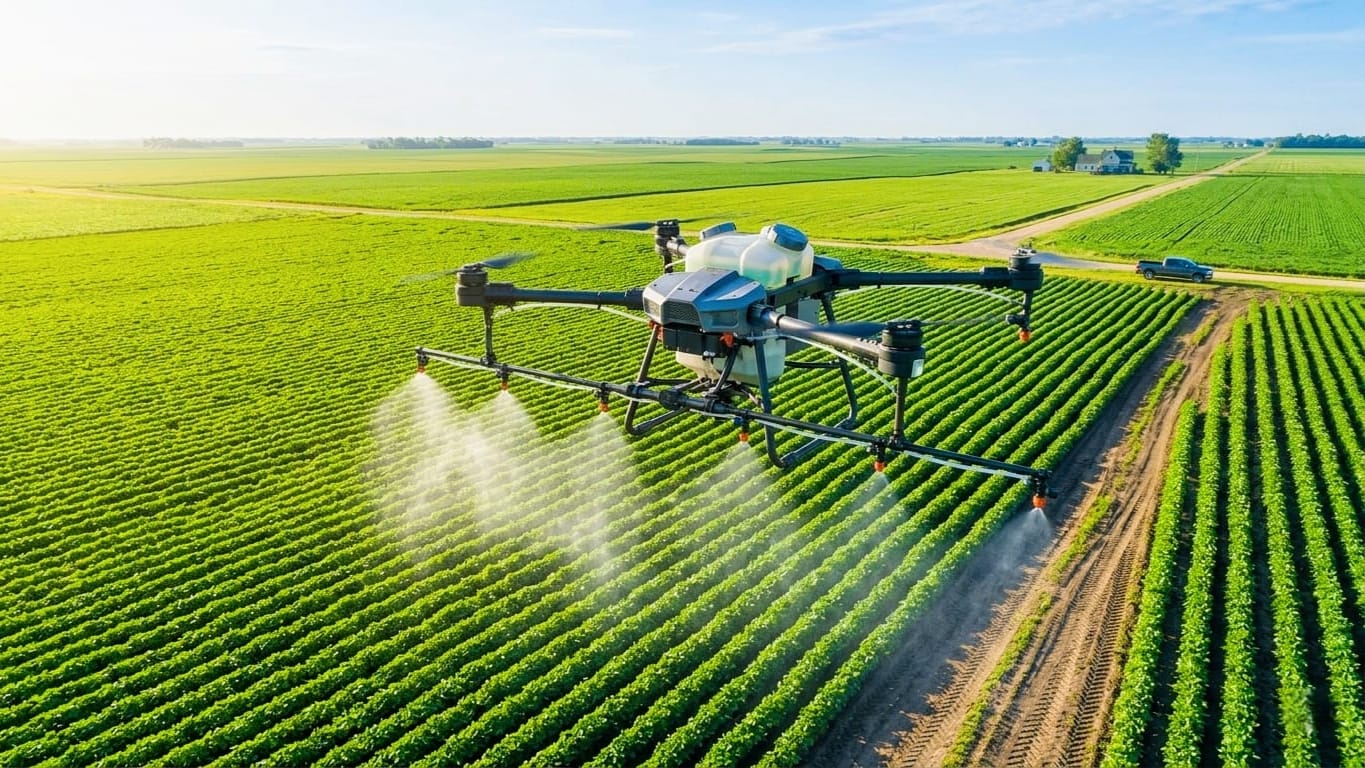 KILONEWTONS-agricultural-spray-drone
