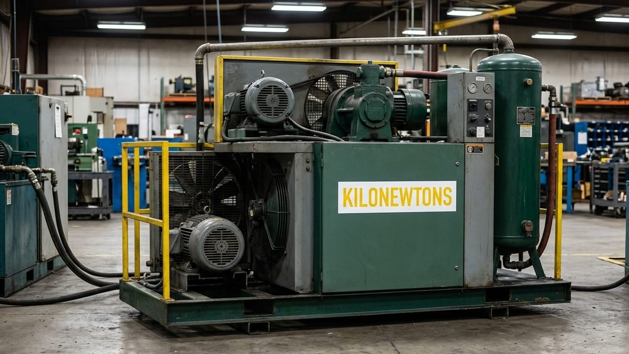KILONEWTONS-Industrial Air Compressor
