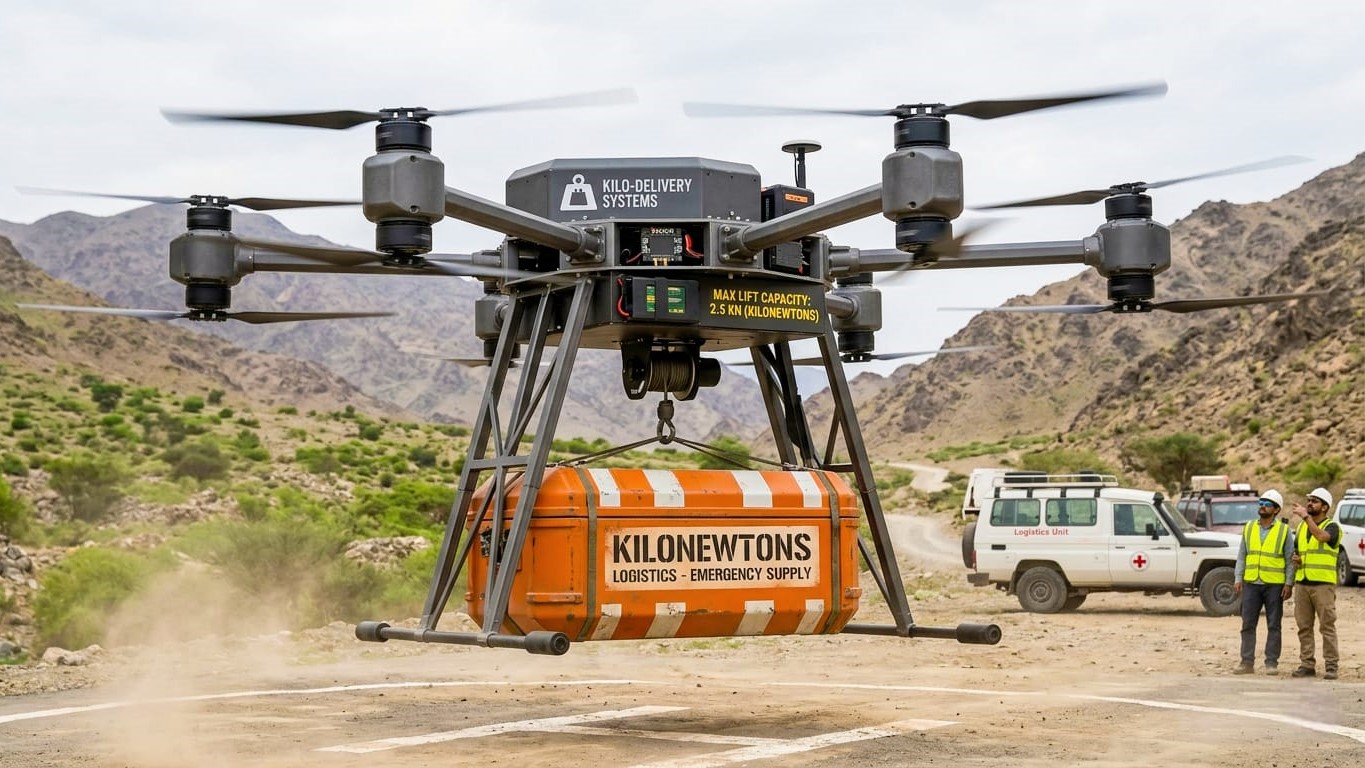 KILONEWTONS-Cargo Delivery Drone