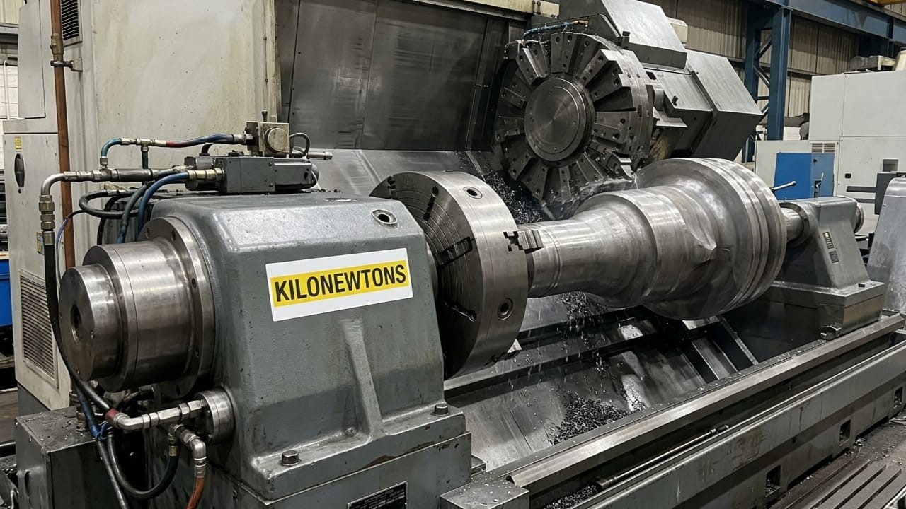 KILONEWTONS-CNC Lathe Machine