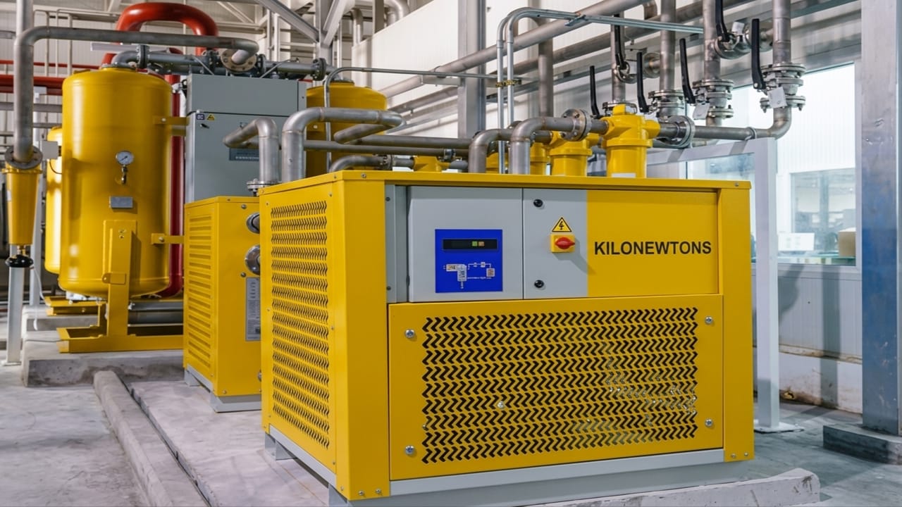 KILONEWTONS-Compressed Air Dryer