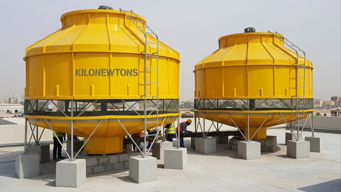 KILONEWTONS-Industrial Cooling Tower