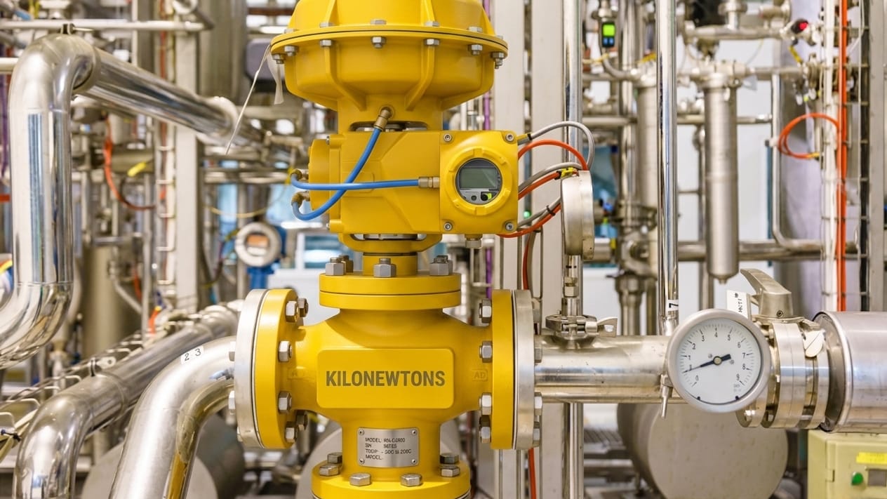 KILONEWTONS-Industrial Control Valve