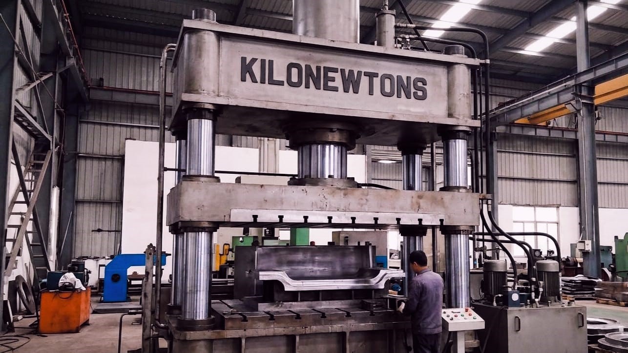 KILONEWTONS-Industrial Hydraulic Press