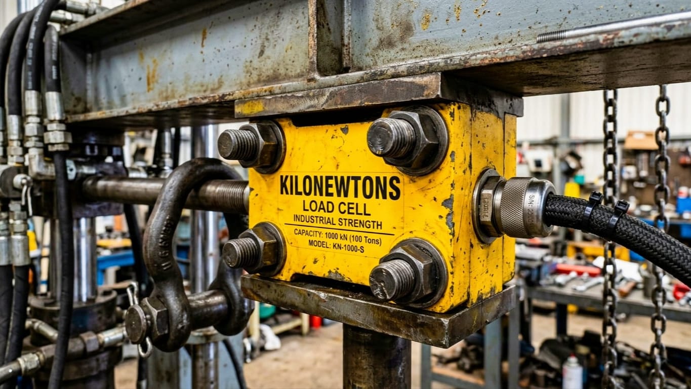 KILONEWTONS-Industrial Load Cell System