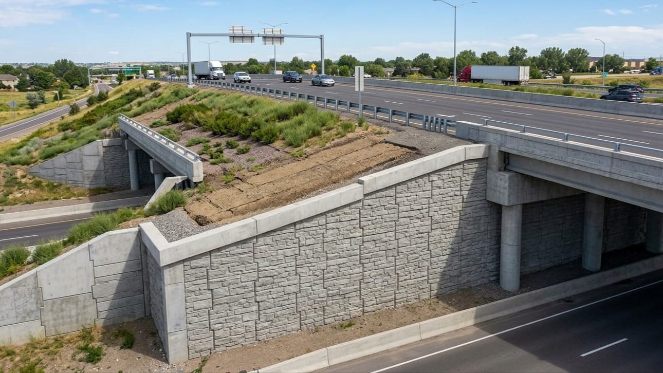 KILONEWTONS-Reinforced Earth Wall