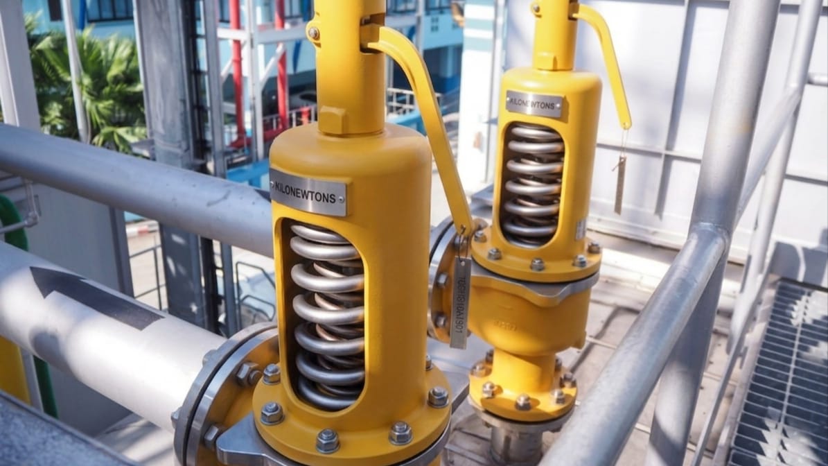 KILONEWTONS-Safety Relief Valve