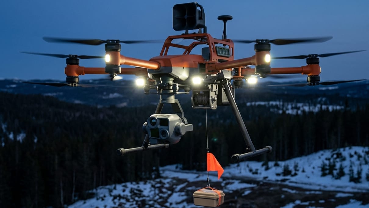 KILONEWTONS-search and rescue drone