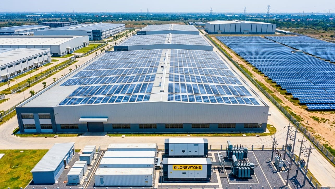 KILONEWTONS-Industrial Solar Power System