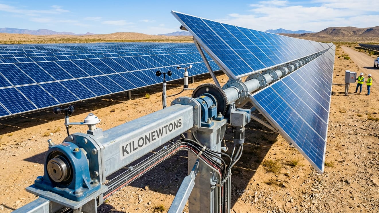 KILONEWTONS-Solar Tracker System