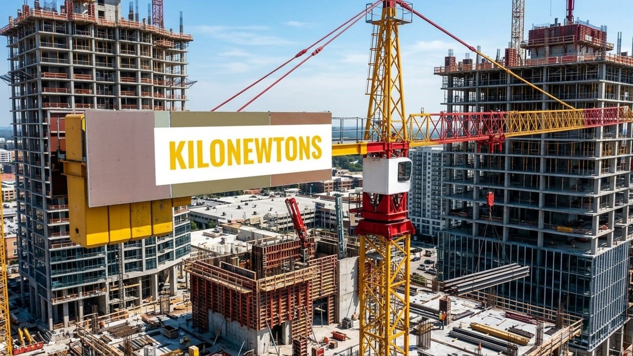 KILONEWTONS-tower crane